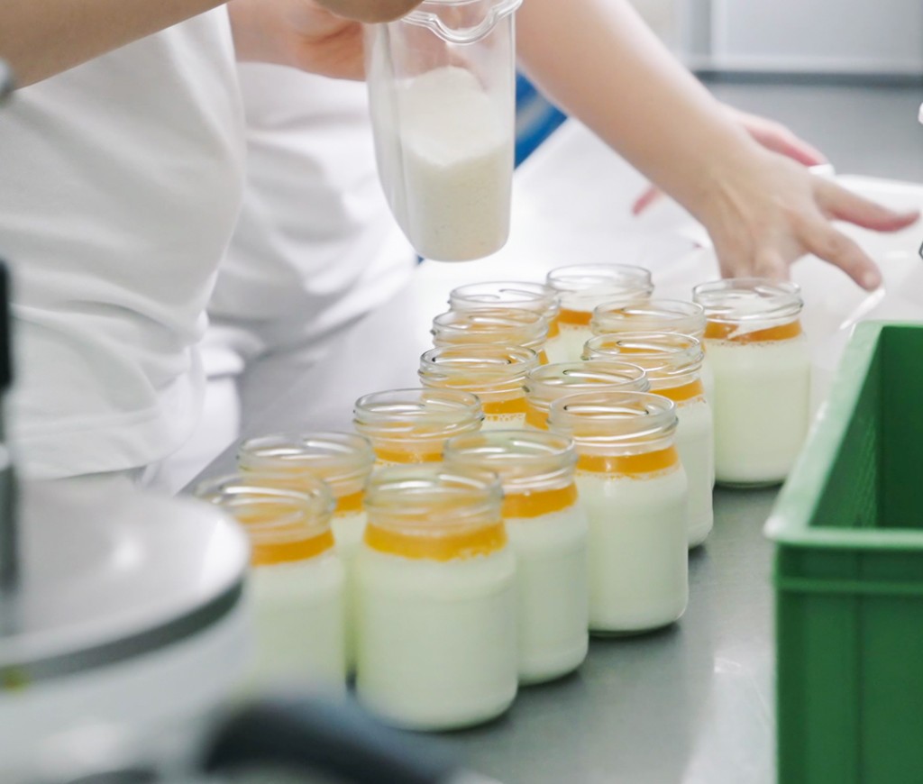 Joghurt im Glas